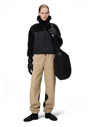 RAINS | Jacke TRIKALA VISION FLEECE | schwarz